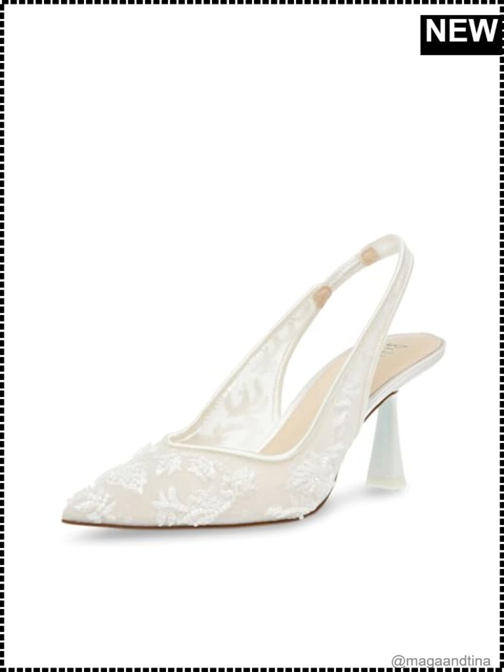 Betsey Johnson Pointed Toe Slingback Pump